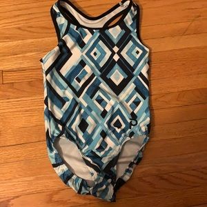 Plum practicewear gymnastics leotard